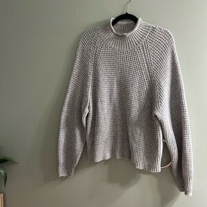 American eagle grey knit sweater